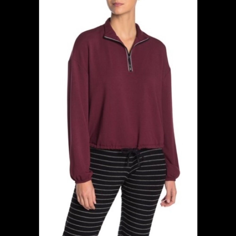 NEW Beyond Yoga – By Request Partial Zip‎ Pullover